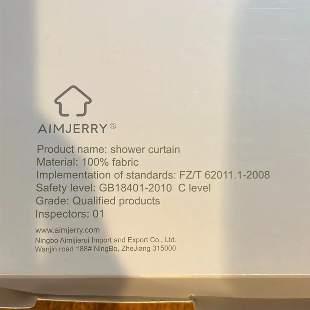 Gray Shower Curtain